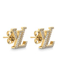 Louis Vuitton- Diamond stud earrings