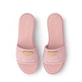 Louis Vuitton- Pink monogram slides