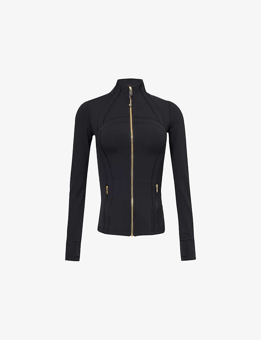 Lululemon - define jacket and leggings (gold zipper)